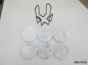 Marble Coasters Quality Control Inspection Service