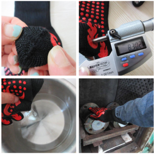 BBQ Grill Gloves QC Inspection Service CHECK in gaomi city qingdao feature check