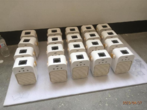 Multifunctional Fan final psi inspection in yuyao, ningbo city- sampling taken