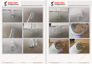 Heze Yuncheng Glass Bottle Factory Inspection Quality QC Check defects list