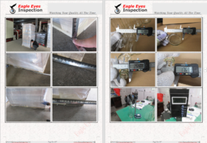 Heze Glass Bottle Factory Inspection Quality QC Check-measurement