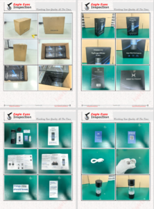 fujian fuzhou Hydrogen Water Bottle Inline Inspection Quality QC Check package