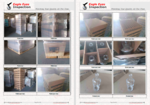 Heze Glass Bottle Factory Inspection Quality QC Check- package