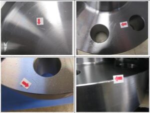 Flange AQL quality inspection check in Dingxiang xinzhou city shanxi province defective list
