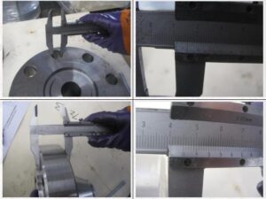Flange AQL quality inspection check in Dingxiang xinzhou city shanxi province size check