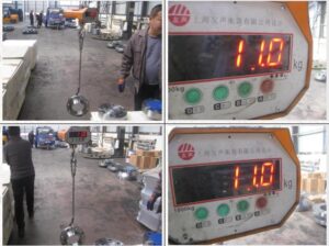 Flange AQL quality inspection check in Dingxiang xinzhou city shanxi province weight check