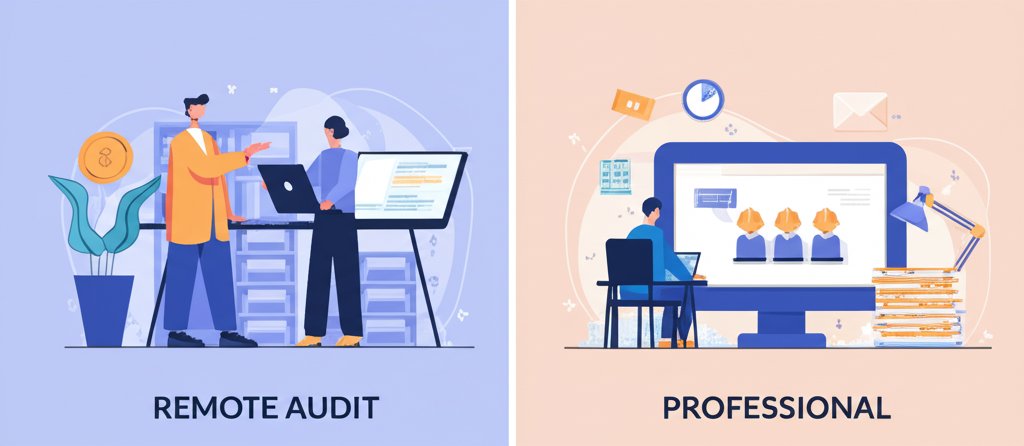 comparison of on site and desktop supplier audit approaches