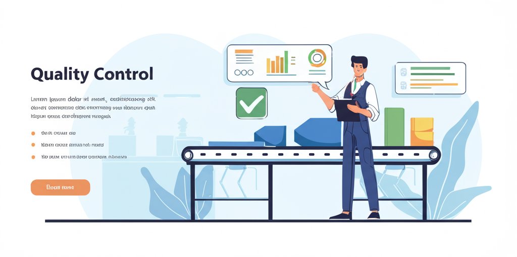 inspector and quality control engineer performing distinct roles in a factory