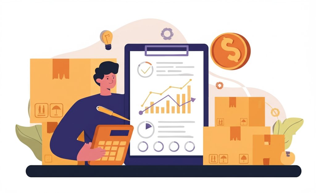 manager evaluating pre shipment inspection costs for export goods