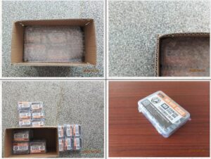 Nut sets AQL quality inspection check in Haiyan Haining city zhejiang package check
