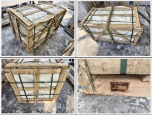Stone plate AQL quality inspection in Macheng city Hubei province package check