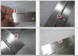 Piano hinge AQL quality inspection in longkou city Shandong province  defective list