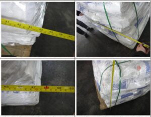 PP Bag AQL quality inspection check in Jiaozuo city zhengzhou city package size