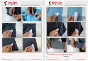 Garments Final quanlity control inspection in Qufu Anhui Province testing