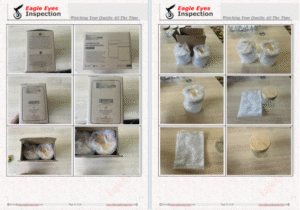 Tianchang Anhui Glass Jars Final QC Inspection Service  package check