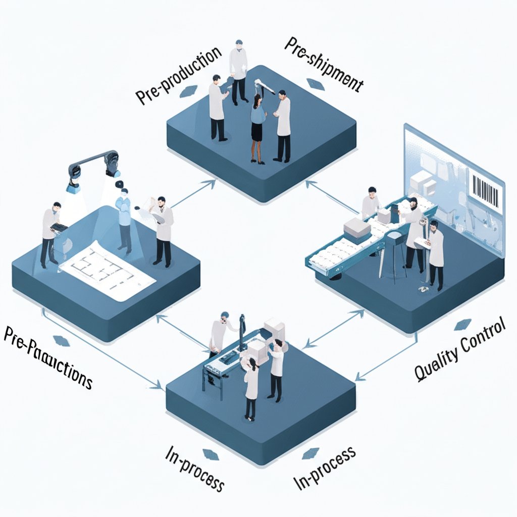 stages of product inspection in china from pre production checks to pre shipment audits