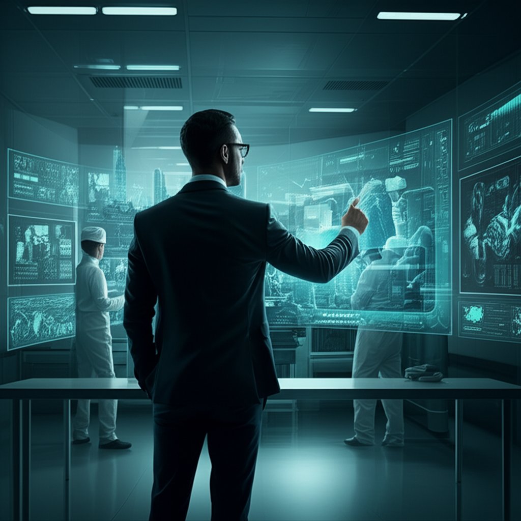 third party inspector overseeing production in a chinese factory for quality assurance