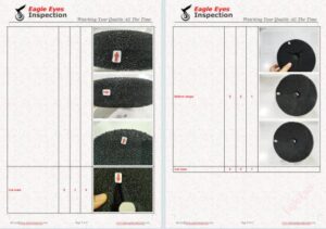 Shangqiu Henan carbon filter QC Service inspection check defective list