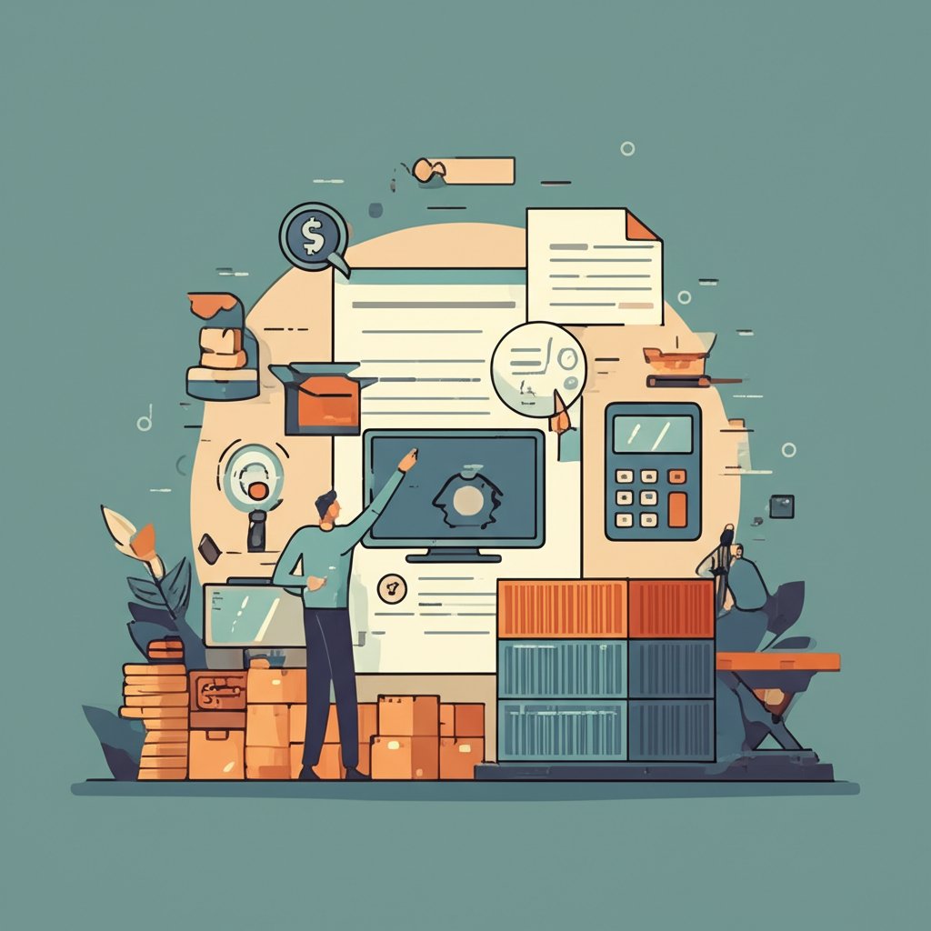 importer calculating duty costs for electronic goods