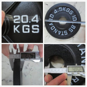 Olympic Weight Plates Quality Control Inspection Service