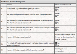 Factory Audit In China Factory-Production Process Management