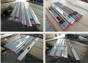 Aluminium Trapezoid/ Rectangular screeding level tool qc inspection check in shenyang,liaoning- choose samples