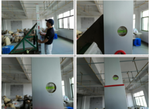 Aluminium Trapezoid/ Rectangular screeding level tool qc inspection check in shenyang,liaoning- function test