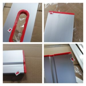 Aluminium Trapezoid/ Rectangular screeding level tool qc inspection check in shenyang,liaoning- workmanship defective list