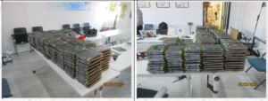 Stationery notebook inspection service before departure in cangnan wenzhou city- sampling take