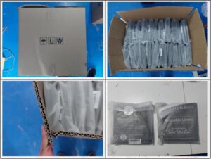 Cat litter liners quality check Inspection in jinhua city,zhejiang- packing and package check