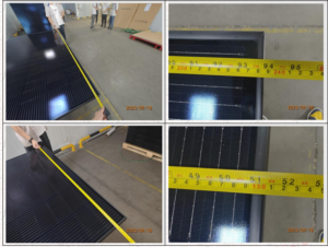 Photovoltaic Module final inspection